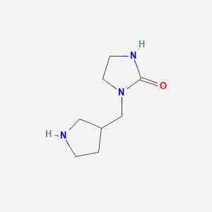 1-[(Pyrrolidin-3-yl)methyl]imidazolidin-2-one