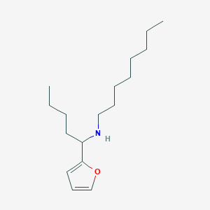 N-Octyl-alpha-butyl-2-furanmethanamine