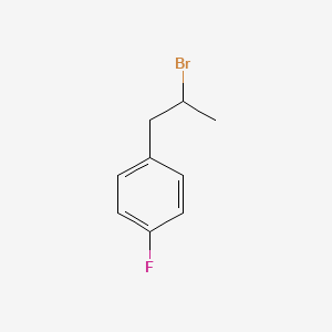 molecular formula C9H10BrF B2877735 1-(2-Bromopropyl)-4-fluorobenzene CAS No. 1021927-53-6
