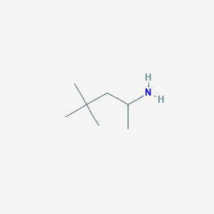 molecular formula C7H17N B2877737 4,4-Dimethylpentan-2-amine CAS No. 64379-29-9