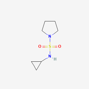 N-cyclopropylpyrrolidine-1-sulfonamide