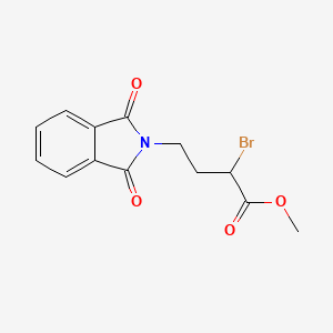 methyl 2-bromo-4-(1,3-dioxo-1,3-dihydro-2H-isoindol-2-yl)butanoate