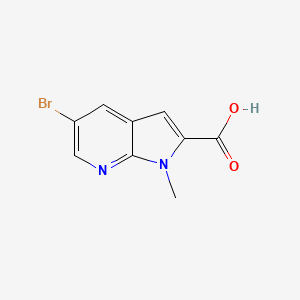 5-Bromo-1-methyl-1H-pyrrolo[2,3-b]pyridine-2-carboxylic acid