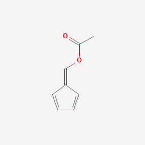 Cyclopenta-2,4-dien-1-ylidenemethyl acetate