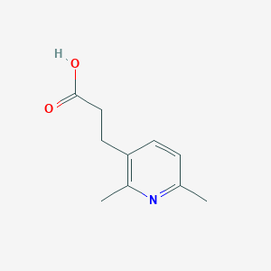 molecular formula C10H13NO2 B2877833 3-(2,6-Dimethylpyridin-3-YL)propanoic acid CAS No. 1355062-17-7
