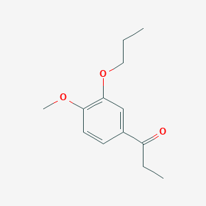 4'-Methoxy-3'-n-propoxypropiophenone