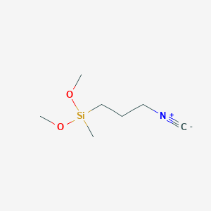molecular formula C7H15NO2Si B2877962 3-Isocyanopropyl-dimethoxy-methylsilane CAS No. 2143013-85-6