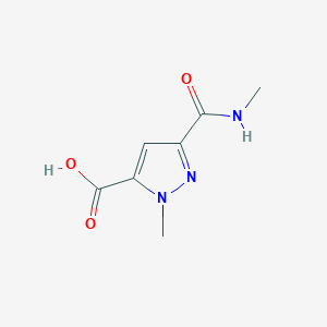 1-methyl-3-(methylcarbamoyl)-1H-pyrazole-5-carboxylic acid