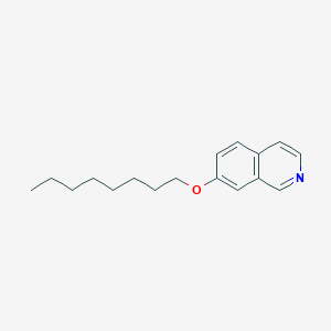 molecular formula C17H23NO B287800 7-Isoquinolinyl octyl ether 