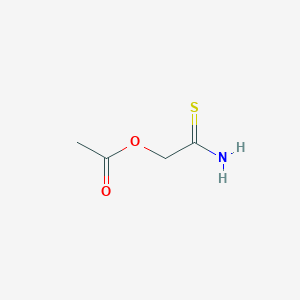 molecular formula C4H7NO2S B2878024 Carbamothioylmethyl Acetate CAS No. 40235-62-9