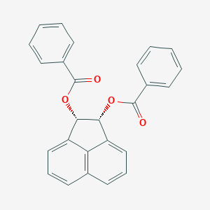 molecular formula C26H18O4 B287803 2-(Benzoyloxy)-1,2-dihydro-1-acenaphthylenyl benzoate 