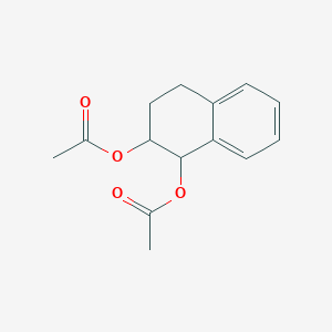 molecular formula C14H16O4 B287805 1,2-Diacetoxytetralin 
