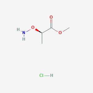 Methyl (2R)-2-aminooxypropanoate;hydrochloride