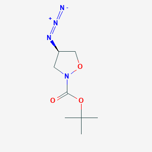 Tert-butyl (4R)-4-azido-1,2-oxazolidine-2-carboxylate