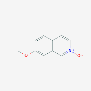 molecular formula C10H9NO2 B287809 7-Methoxyisoquinoline 2-oxide 