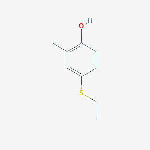 molecular formula C9H12OS B2878092 4-(乙硫基)-2-甲基苯酚 CAS No. 18979-85-6