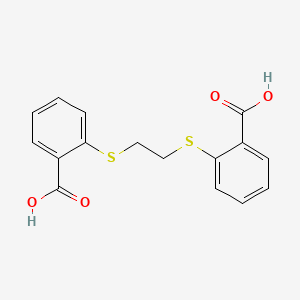 2-[2-(2-Carboxyphenyl)sulfanylethylsulfanyl]benzoic acid