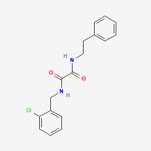 N1-(2-chlorobenzyl)-N2-phenethyloxalamide