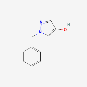 molecular formula C10H10N2O B2878242 1-苄基-1H-吡唑-4-醇 CAS No. 226989-35-1