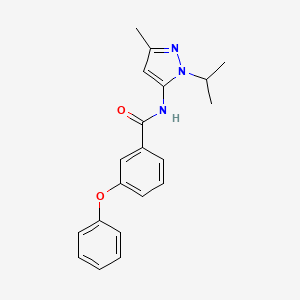 N-(1-isopropyl-3-methyl-1H-pyrazol-5-yl)-3-phenoxybenzamide