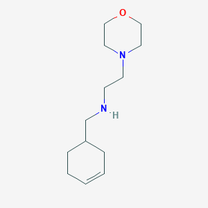 Cyclohex-3-enylmethyl-(2-morpholin-4-yl-ethyl)-amine