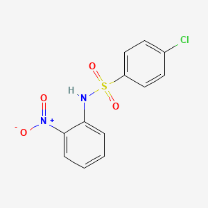 4-chloro-N-(2-nitrophenyl)benzenesulfonamide