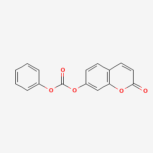 2-oxo-2H-chromen-7-yl phenyl carbonate