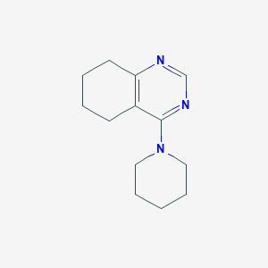 molecular formula C13H19N3 B2878436 4-(哌啶-1-基)-5,6,7,8-四氢喹唑啉 CAS No. 1870176-55-8