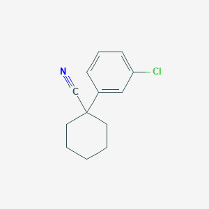 molecular formula C13H14ClN B2878437 1-(3-氯苯基)环己烷-1-腈 CAS No. 959582-31-1