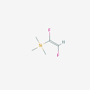(Z)-(1,2-Difluorovinyl)trimethylsilane