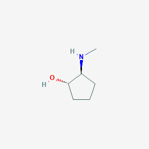 molecular formula C6H13NO B2878489 (1S,2S)-2-(methylamino)cyclopentan-1-ol CAS No. 81795-51-9; 934415-73-3