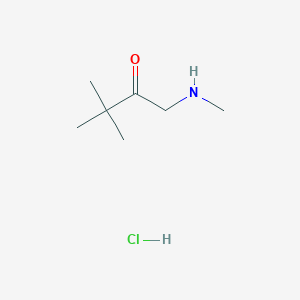 3,3-Dimethyl-1-(methylamino)butan-2-one hydrochloride