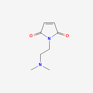 molecular formula C8H12N2O2 B2878515 1-[2-(二甲氨基)乙基]-2,5-二氢-1H-吡咯-2,5-二酮 CAS No. 5135-58-0