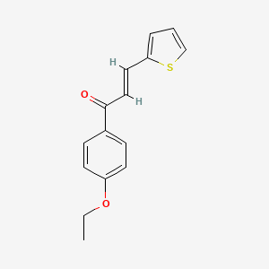 (E)-1-(4-ethoxyphenyl)-3-thiophen-2-ylprop-2-en-1-one