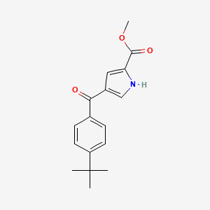 methyl 4-(4-tert-butylbenzoyl)-1H-pyrrole-2-carboxylate