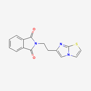 2-(2-Imidazo[2,1-b]thiazol-6-yl-ethyl)-isoindole-1,3-dione