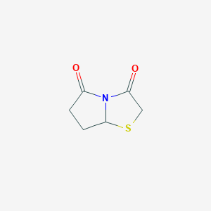 Pyrrolo[2,1-b]thiazole-3,5(2H,6H)-dione, dihydro-