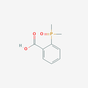 molecular formula C9H11O3P B2878741 2-(Dimethylphosphoryl)benzoic acid CAS No. 79317-57-0