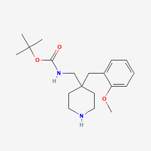 B2878847 tert-Butyl [4-(2-methoxybenzyl)piperidin-4-yl]methylcarbamate CAS No. 1774898-87-1