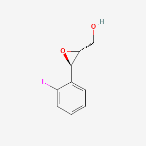 [(2R,3R)-3-(2-Iodophenyl)oxiran-2-yl]methanol