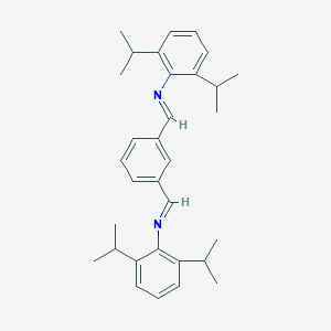 molecular formula C32H40N2 B287894 1,3-Bis(2,6-diisopropylphenyliminomethyl)benzene 