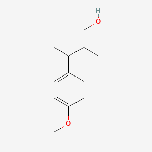 3-(4-Methoxyphenyl)-2-methylbutan-1-ol
