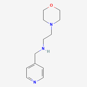 molecular formula C12H19N3O B2879000 (2-Morpholin-4-yl-ethyl)-pyridin-4-ylmethyl-amine CAS No. 626209-60-7