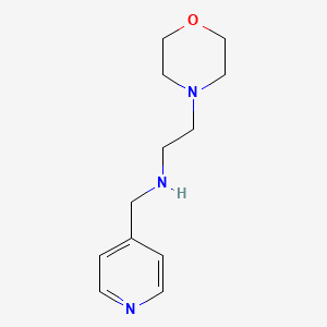 molecular formula C12H19N3O B2879000 (2-吗啉-4-基-乙基)-吡啶-4-基甲基-胺 CAS No. 626209-60-7