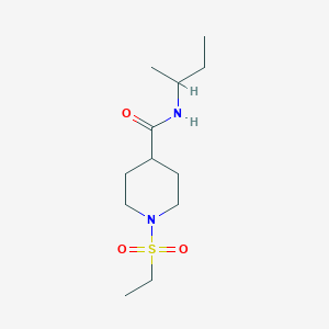 N-(sec-butyl)-1-(ethylsulfonyl)piperidine-4-carboxamide