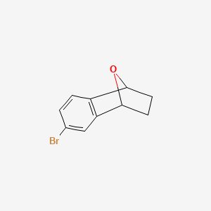 molecular formula C10H9BrO B2879051 6-Bromo-1,2,3,4-tetrahydro-1,4-epoxynaphthalene CAS No. 1562418-91-0