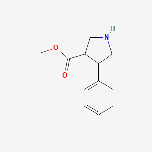 Methyl 4-phenylpyrrolidine-3-carboxylate