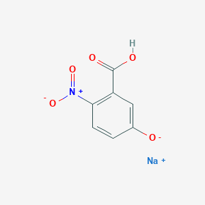 molecular formula C7H4NNaO5 B2879065 Sodium 5-hydroxy-2-nitrobenzoate CAS No. 2219419-40-4