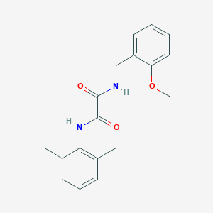 molecular formula C18H20N2O3 B2879071 N1-(2,6-dimethylphenyl)-N2-(2-methoxybenzyl)oxalamide CAS No. 864450-31-7