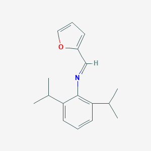 molecular formula C17H21NO B287912 N-Furfurylidene-2,6-diisopropylaniline 
